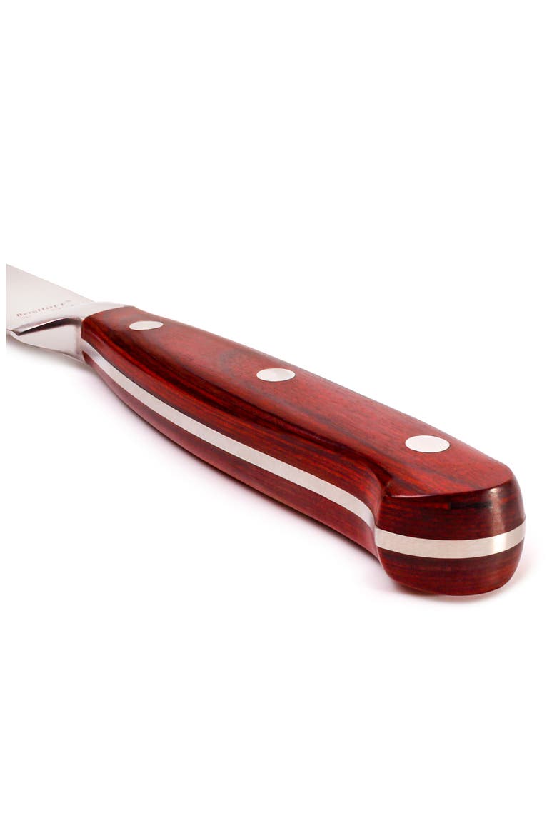 7-Piece Stainless Steel Steak Knife Set, Alternate, color, BROWN