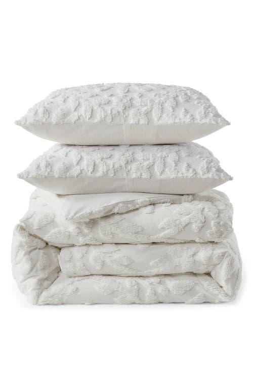 Peri Home Chenille Laurel Comforter & Shams Set in White  product