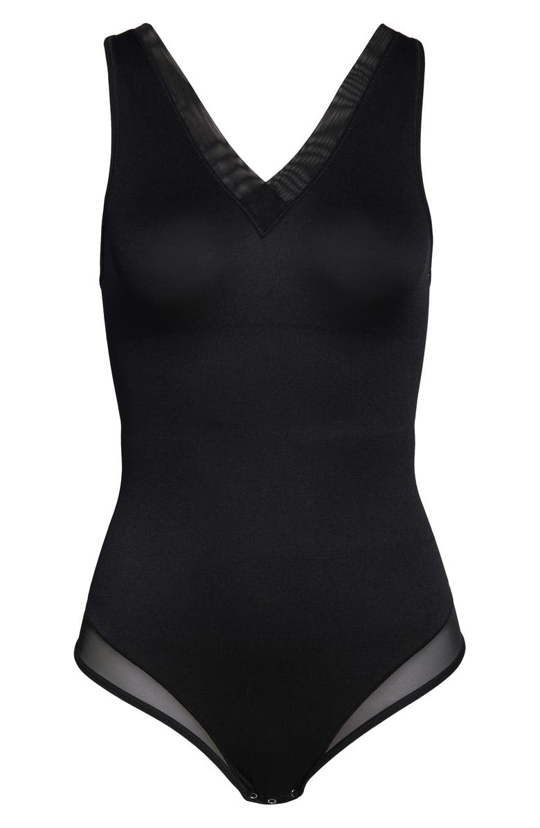 Yummie Stevie Seamless Shaping Thong Bodysuit, Alternate, color, 