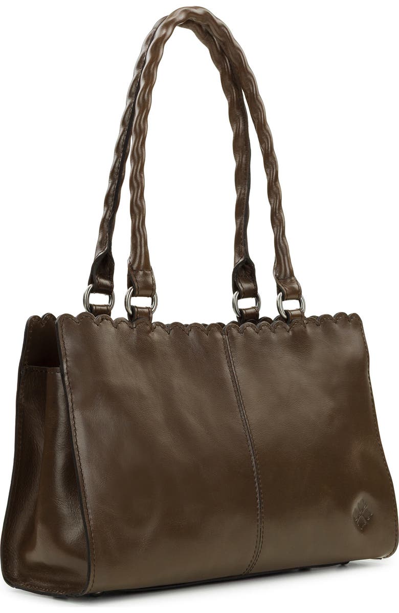 Patricia Nash Morra Twist Handle Shoulder Bag, Alternate, color, Mushroom