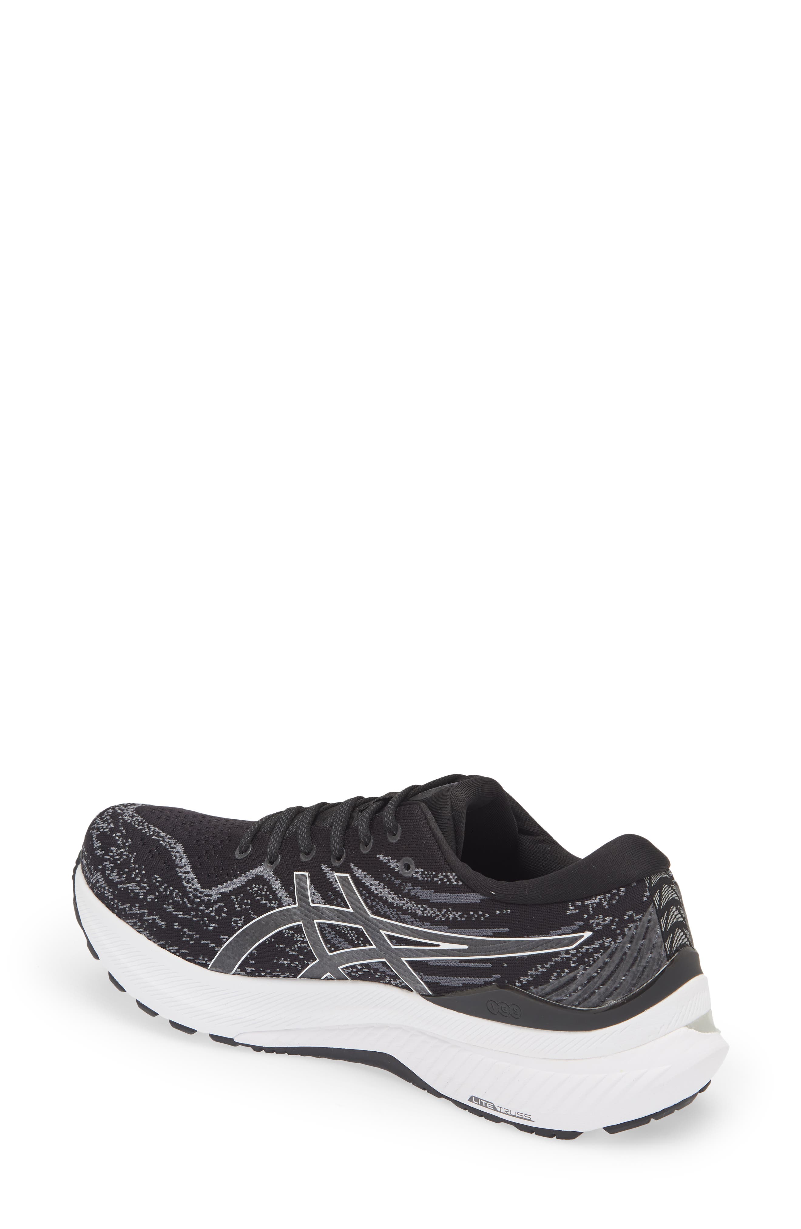 GEL-KAYANO® 29 Running Shoe, Alternate, color, BLACK/ WHITE
