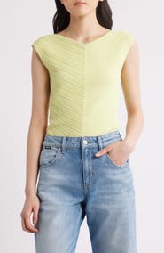 BOSS Faitini Rib Sleeveless Sweater
