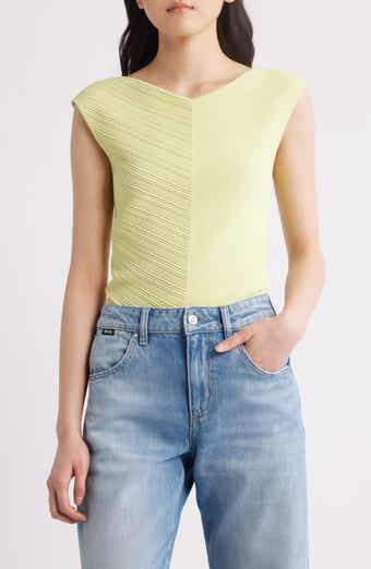 BOSS Faitini Rib Sleeveless Sweater