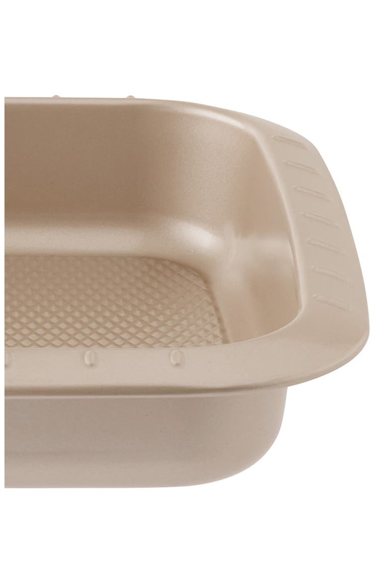 Leo Balance 8.5-Inch Square Cake Pan, Alternate, color, LATTE BROWN