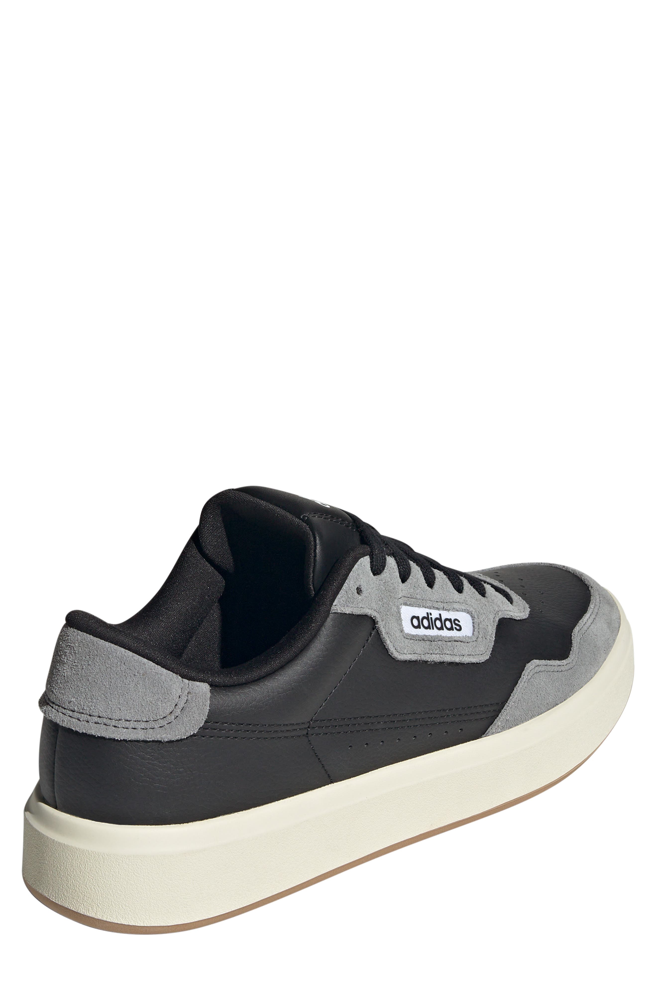 adidas Park St. Tennis Sneaker, Alternate, color, Black/ White/ Grey