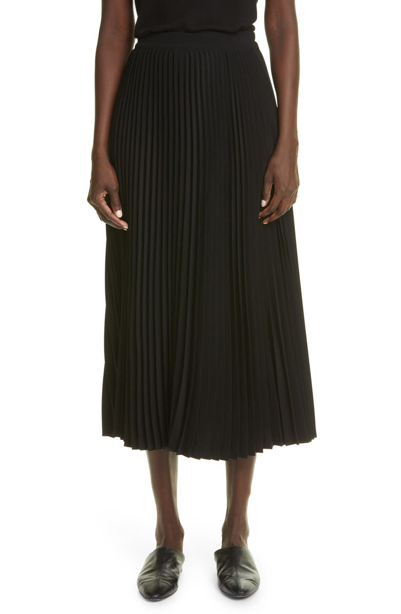 CO Pleated Midi Skirt, Main, color, 