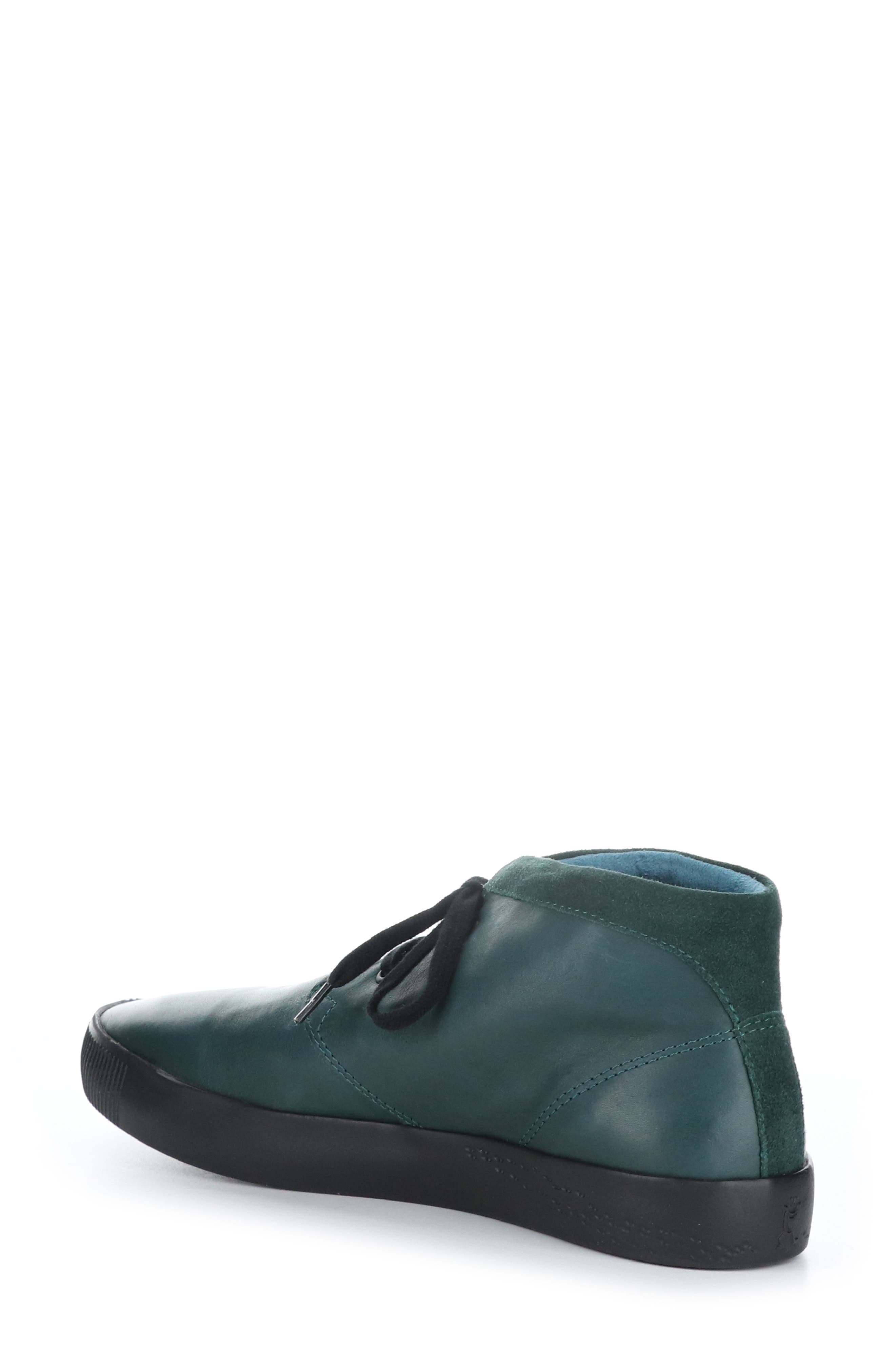 London Fly Leather Sial Bootie, Alternate, color, 008 FOREST GREEN SUP