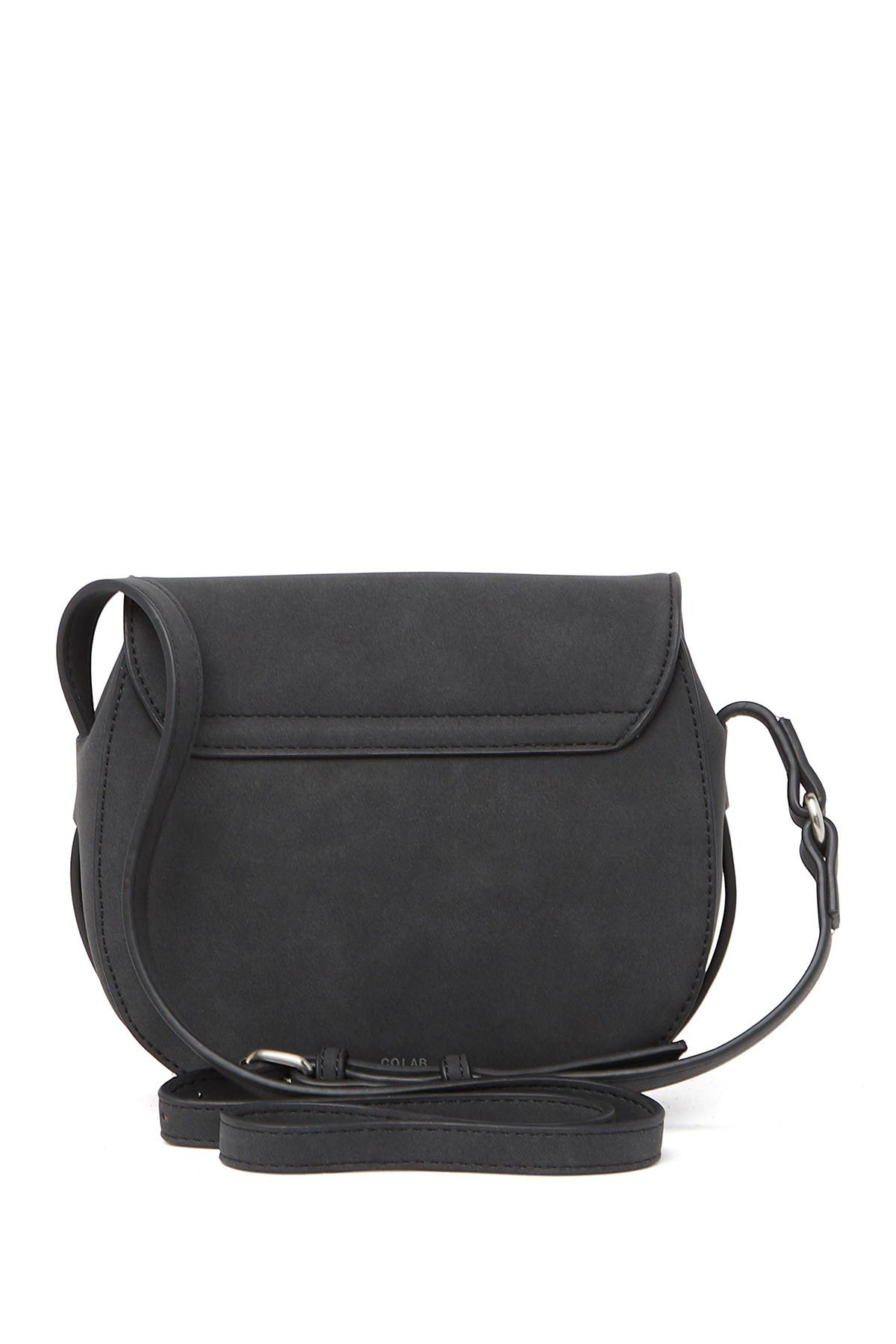CO LAB Sueded Halfmoon Crossbody Bag, Alternate, color, 
