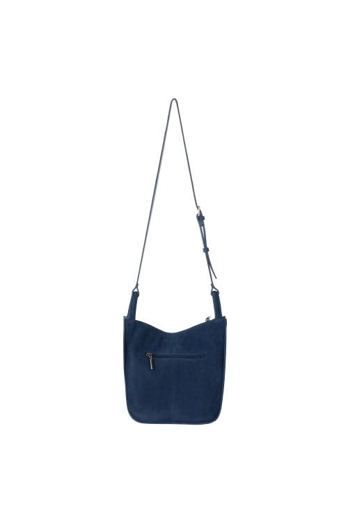 The Sak Los Feliz Crossbody Leather Bag In Blue