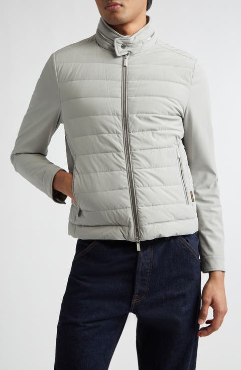 Filippo Water Resistant Quilted Down Jacket