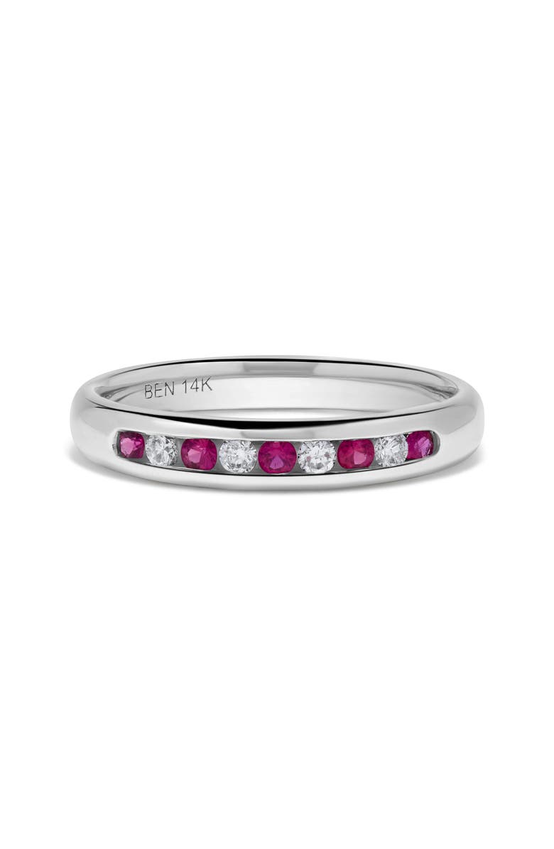 H.J. Namdar Ruby & Diamond Band Ring, Alternate, color, 