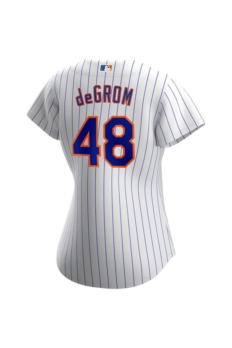 Women's Nike Jacob deGrom White New York Mets Home Replica Player Jersey, Alternate, color, WHITE