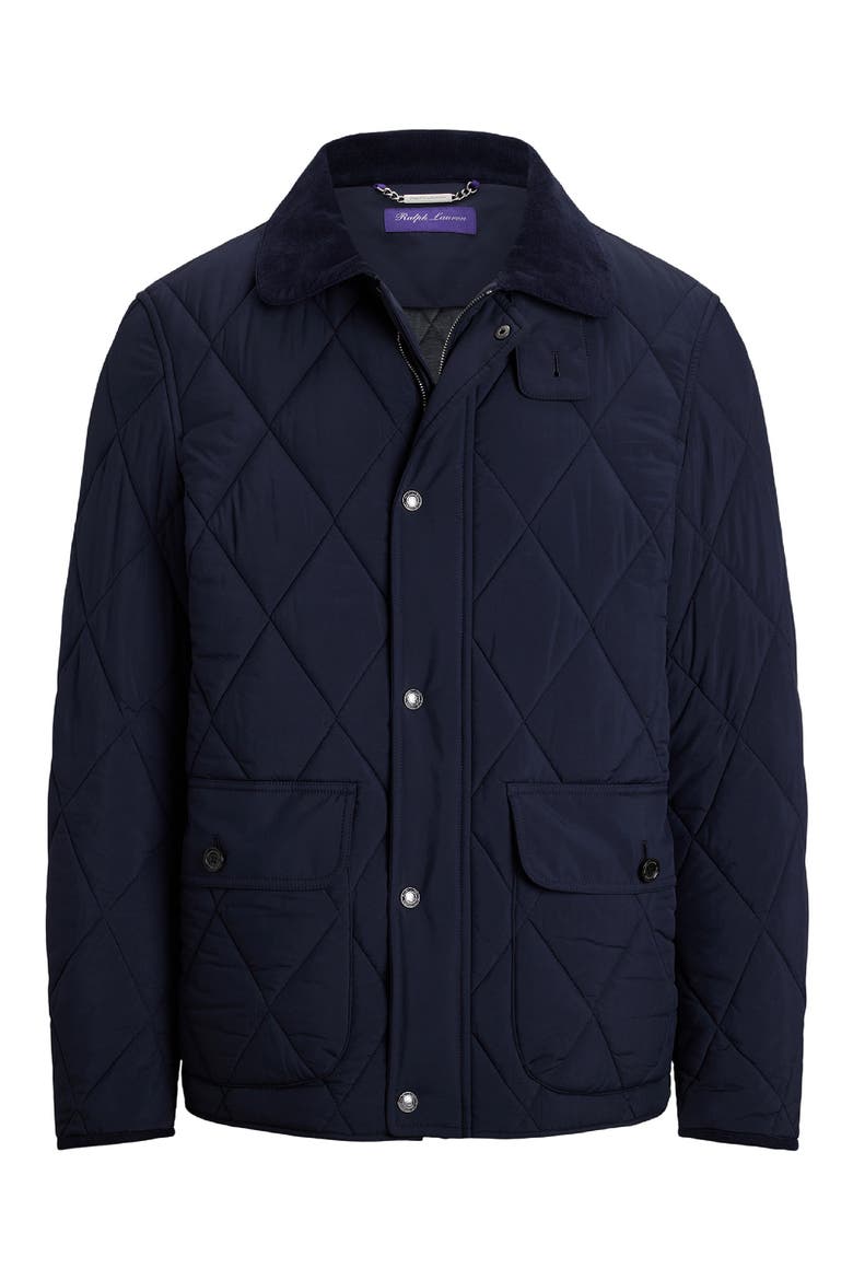 Carleton Diamond Quilted Down Jacket, Alternate, color, CLASSIC CHAIRMAN NAVY