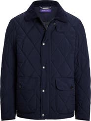 Ralph Lauren Purple Label Carleton Diamond Quilted Down Jacket
