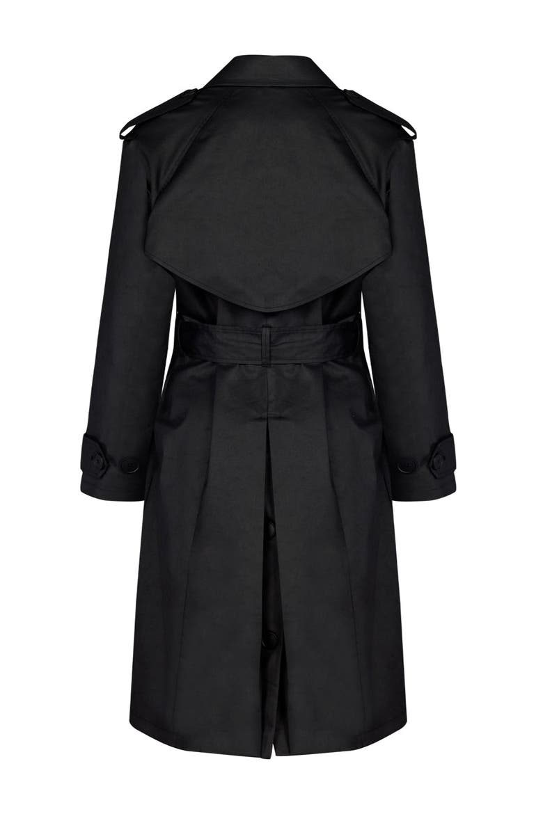 Your *Itch Waterproof Men Trenchcoat, Alternate, color, BLACK