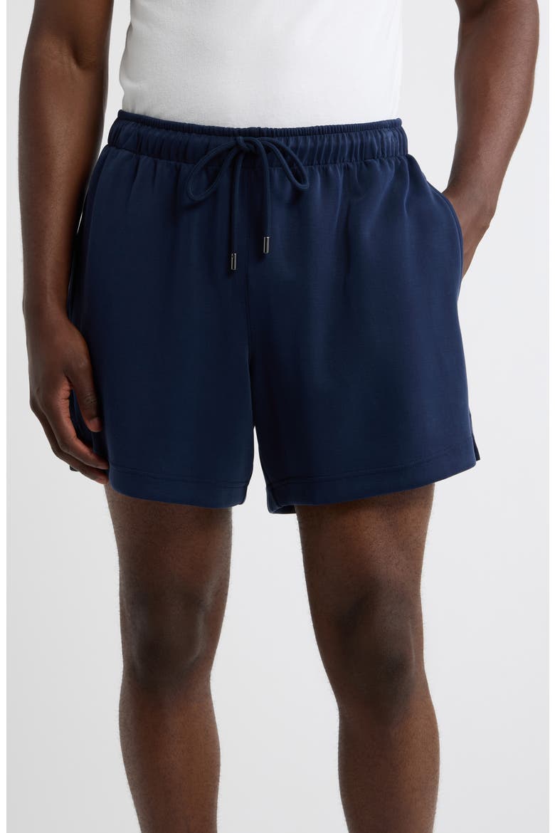 Butter Soft Lounge Shorts, Main, color, SPACE NAVY