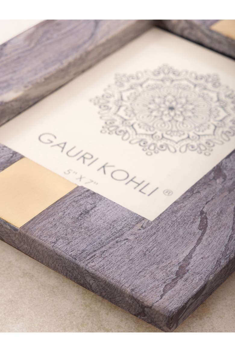 Skye Onyx Picture Frame, Alternate, color, Mocha Brown