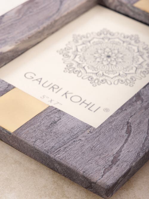 Gauri Kohli Skye Onyx Picture Frame In Brown