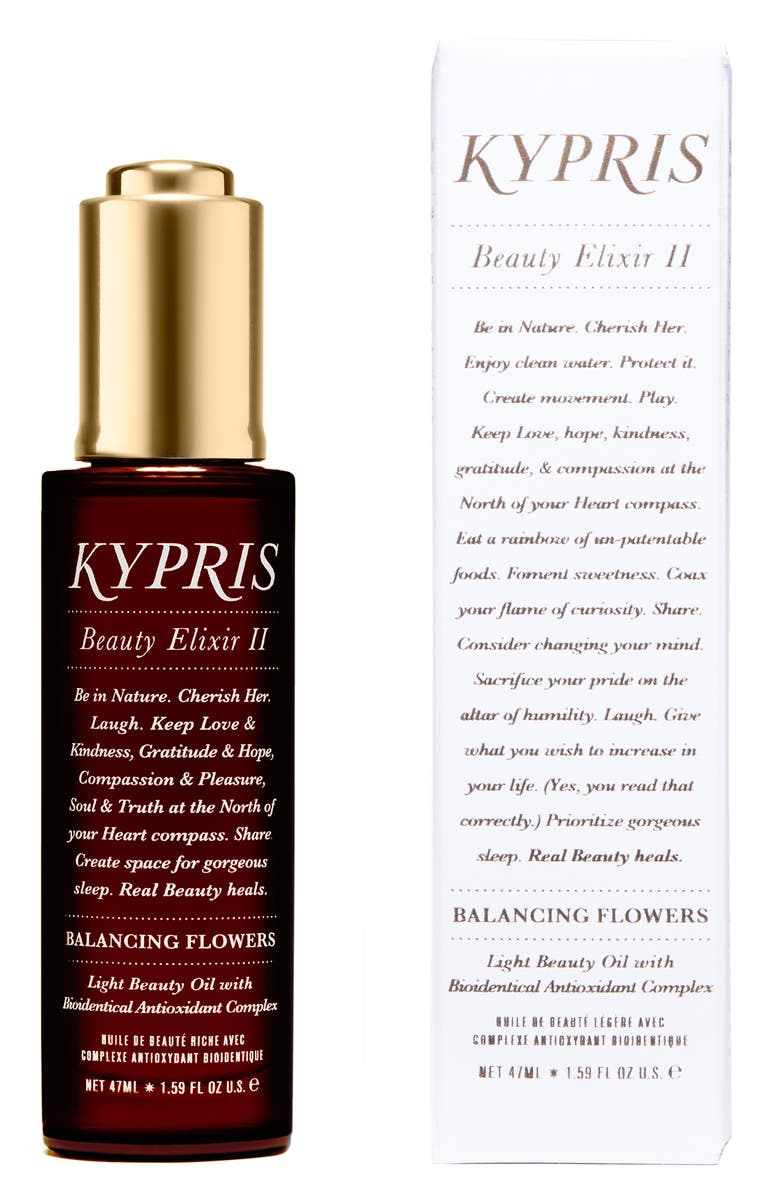 KYPRIS Beauty Elixir II: Balancing Flowers Moisturizing Face Oil, Alternate, color, 