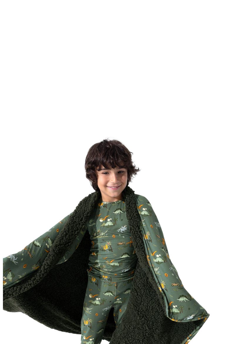 Kids' Jurassic Park Safari Set of 2 Piece Pajamas, Alternate, color, Jurassic Park: Safari