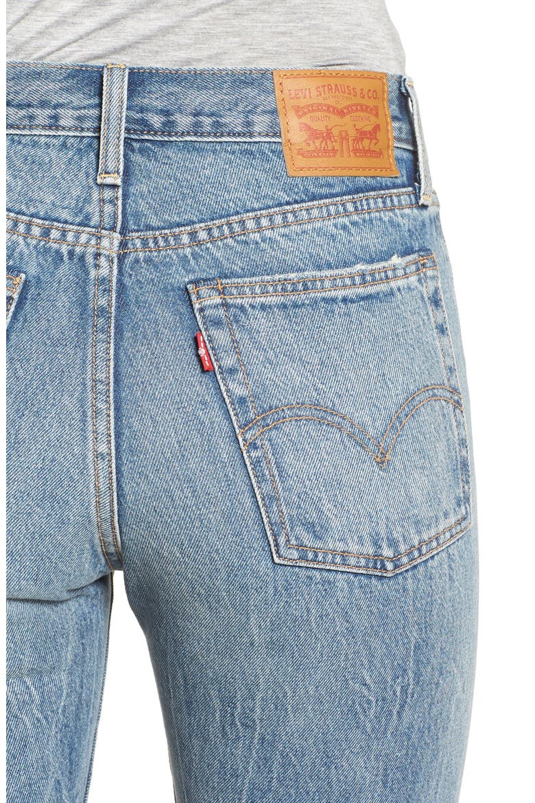 Levi's® The Wedgie Icon Fit Jeans, Alternate, color, LIGHT BLUE