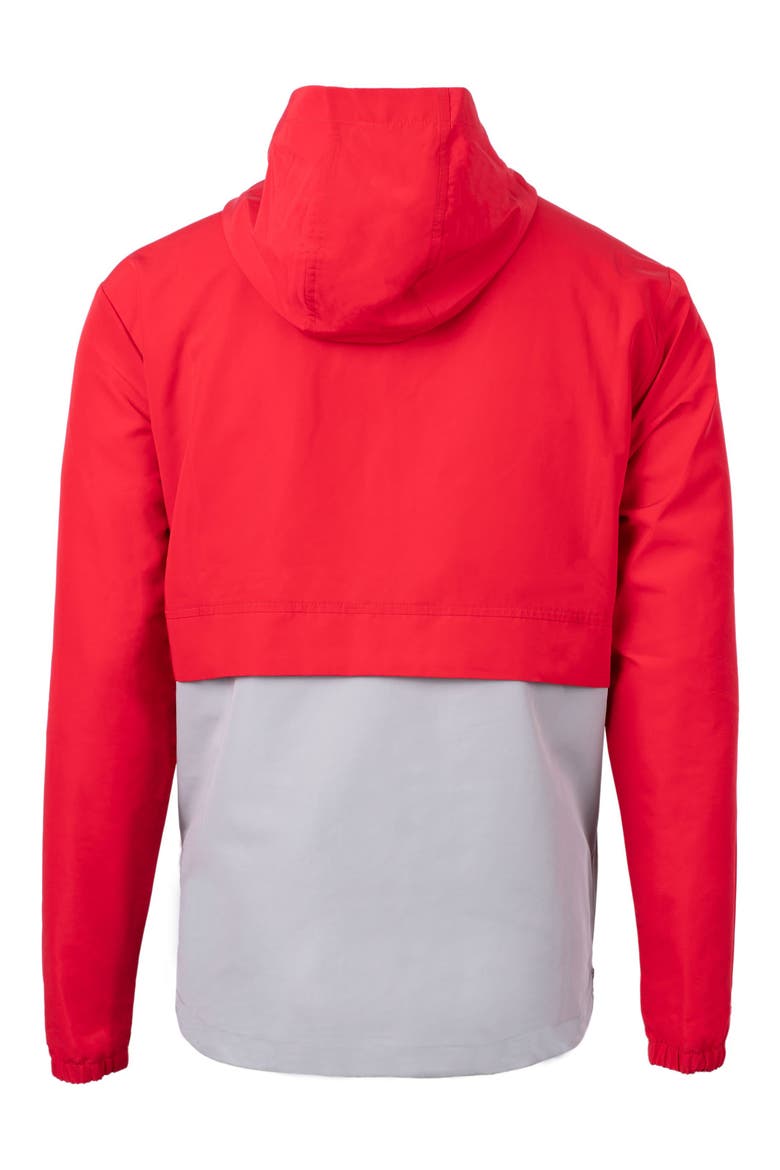 Charter Anorak Jacket, Alternate, color, RED/ POLISHED