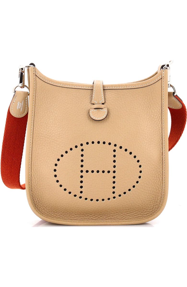 Pre-Owned Hermes Evelyne Bag Gen III Clemence TPM, Main, color, Trench