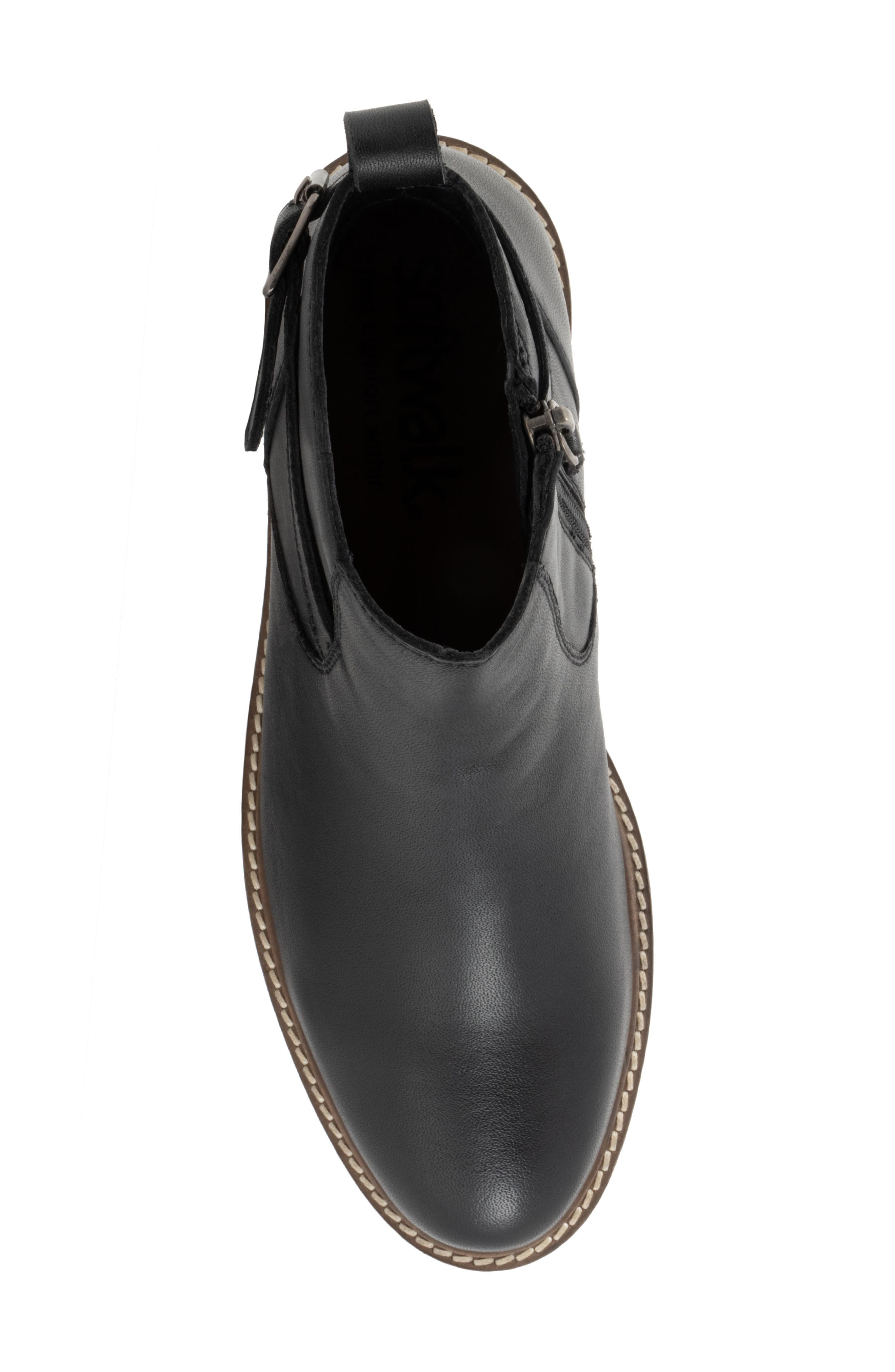 Waneta Bootie, Alternate, color, BLACK
