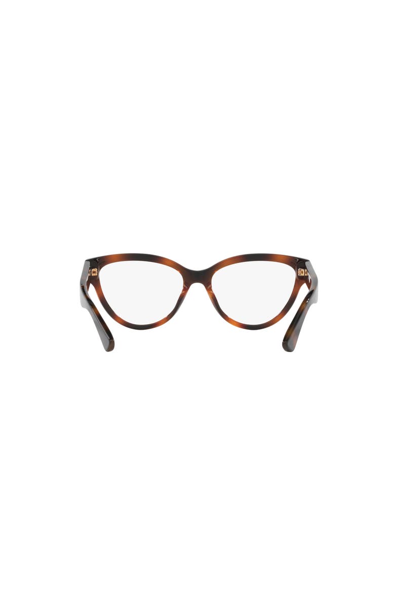 Gucci 55mm Round optical glasses, Alternate, color, Tortoise