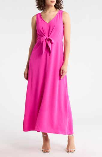 Halogen® Front Tie Maxi Dress