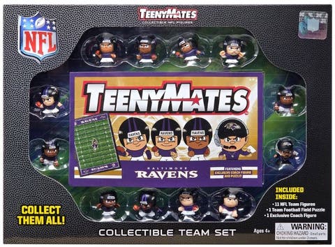 Baltimore Ravens NFL TeenyMates Collectible Team Set (12)