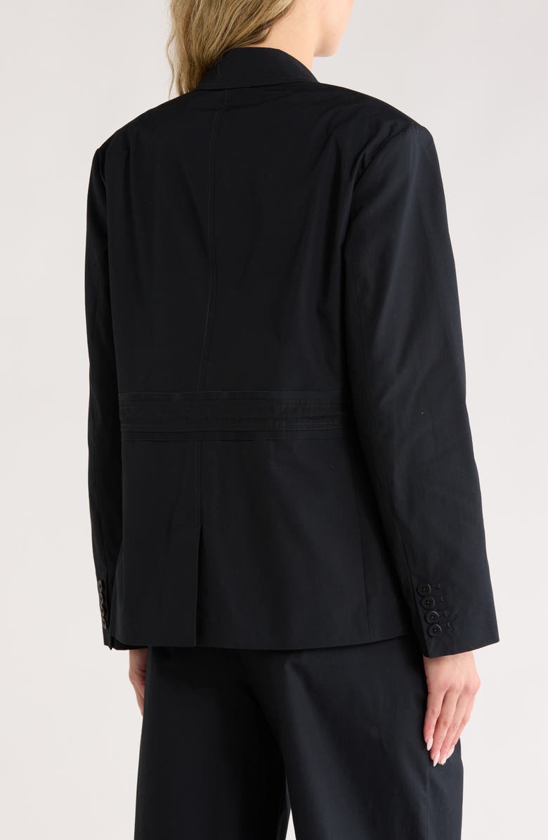Ulla Johnson Marisol Cotton Blazer, Alternate, color, Noir