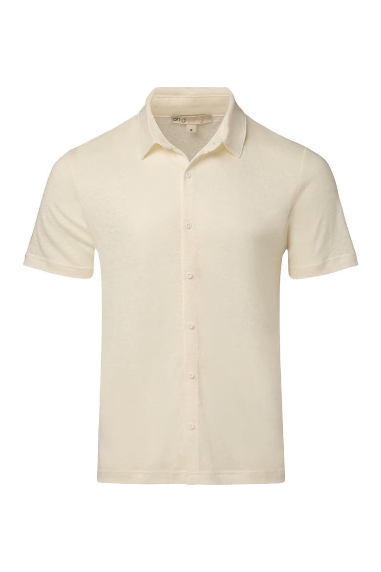 Dylan Linen Shirt, Alternate, color, WHITE