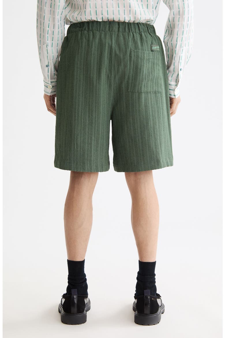 Fave Tonal Stripe Drawstring Shorts, Alternate, color, THYME