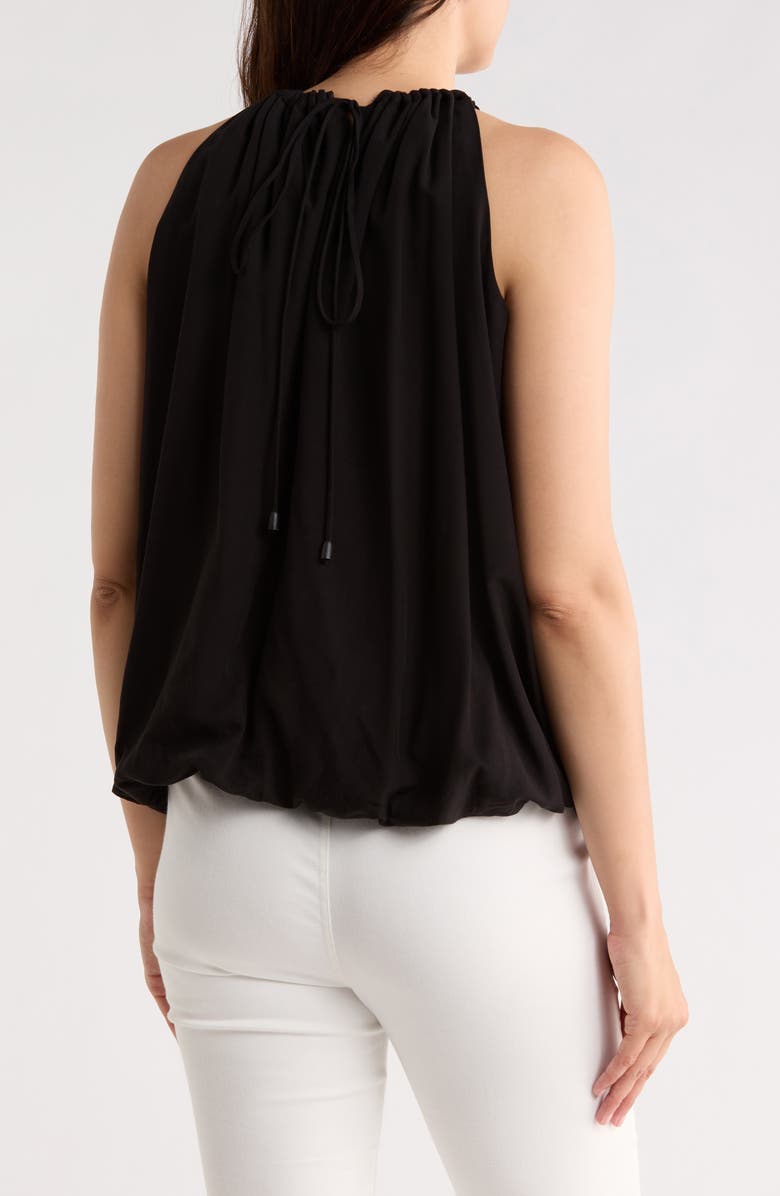 PATRIZIA LUCA Balloon Top, Alternate, color, Black