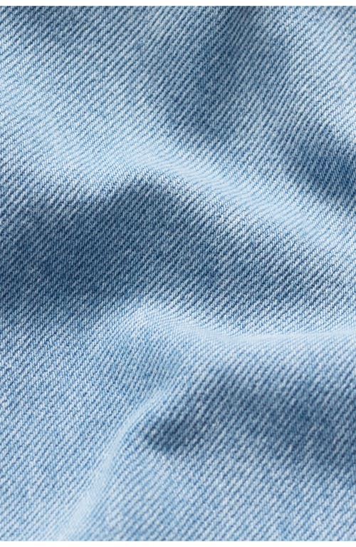 Shop Seasalt Cornwall Towan Barrel Leg Organic Cotton Jeans In Light Wash High Twist