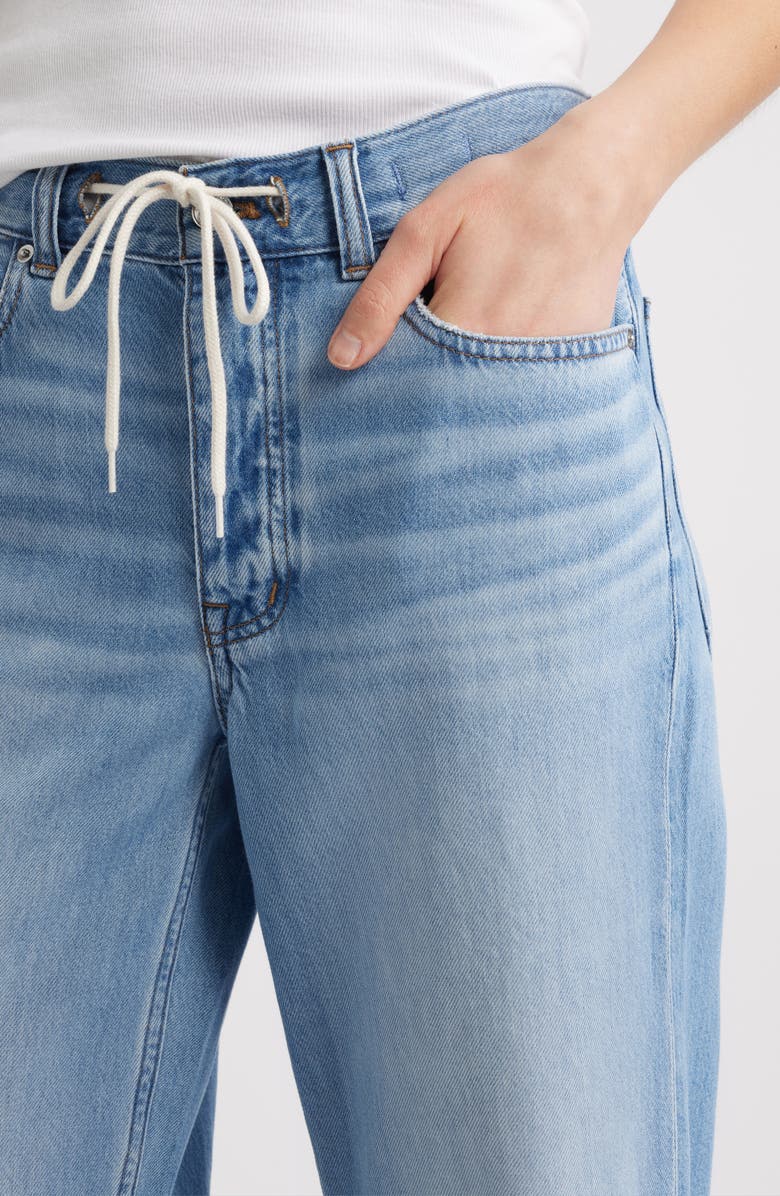 Madewell Low-Slung Baggy Jeans, Alternate, color, Hambley Wash