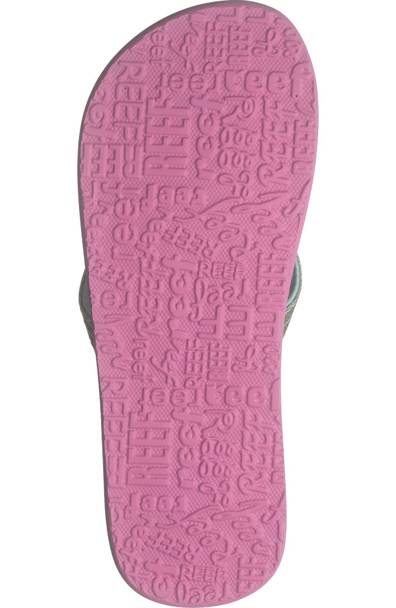 Reef Kids' Little Ahi Flip Flop, Alternate, color, Tropical Floral