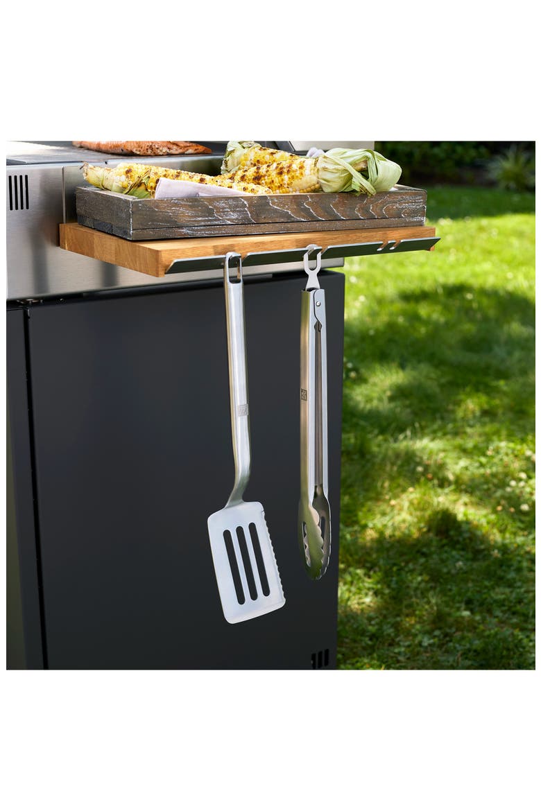 BBQ 2-Piece Grill Tool Set, Alternate, color, STAINLESS STEEL