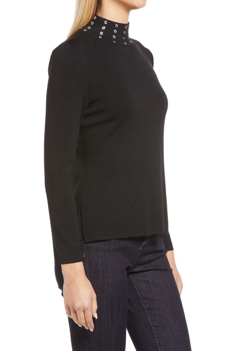 Ming Wang Mock Neck Sweater, Alternate, color,