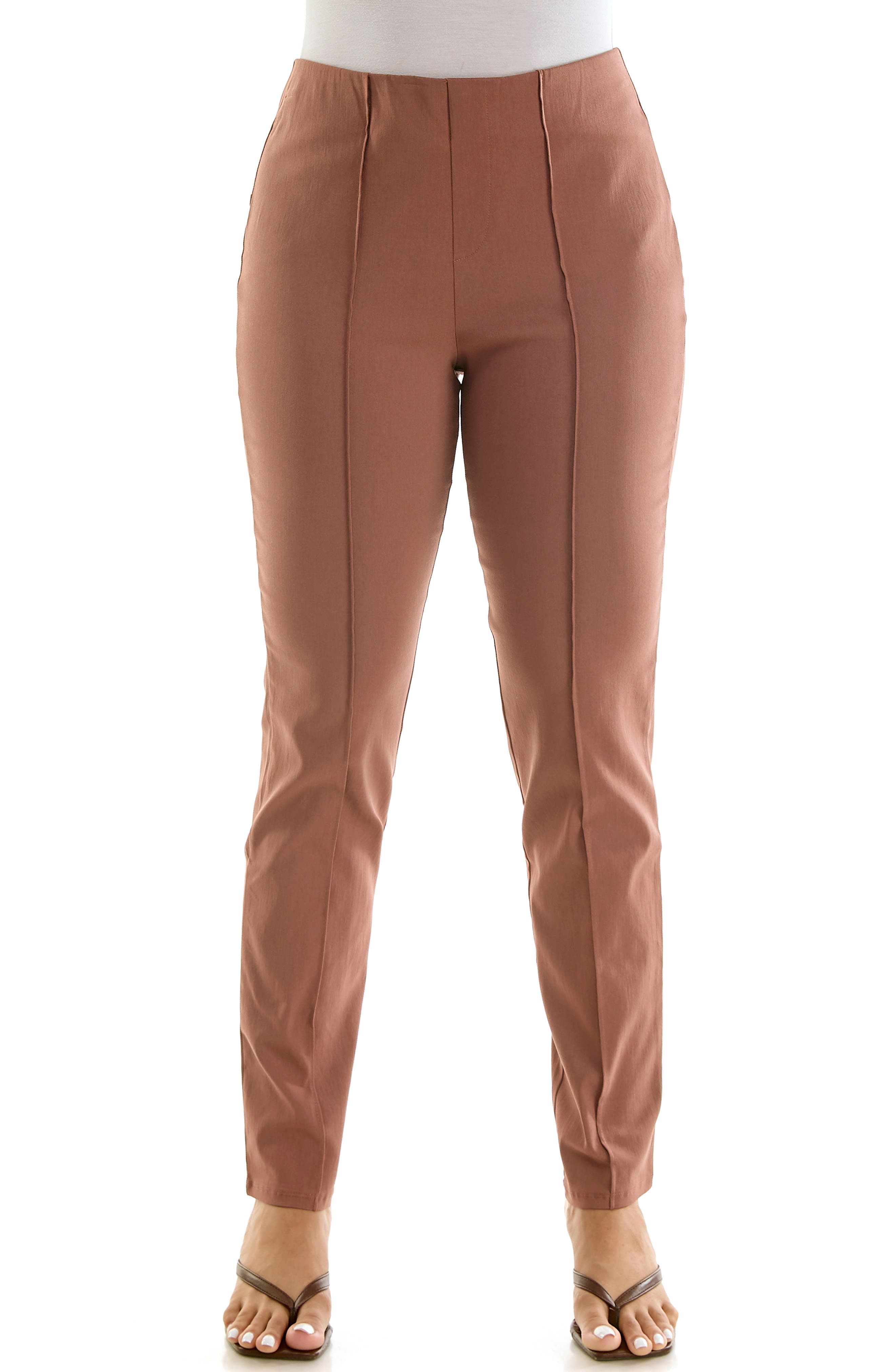 Milli Narrow Leg Pintuck Pants