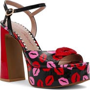 Betsey Johnson Allyson Ankle Strap Platform Sandal