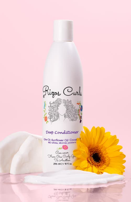 Rizos Curls Deep Conditioner In Transparent