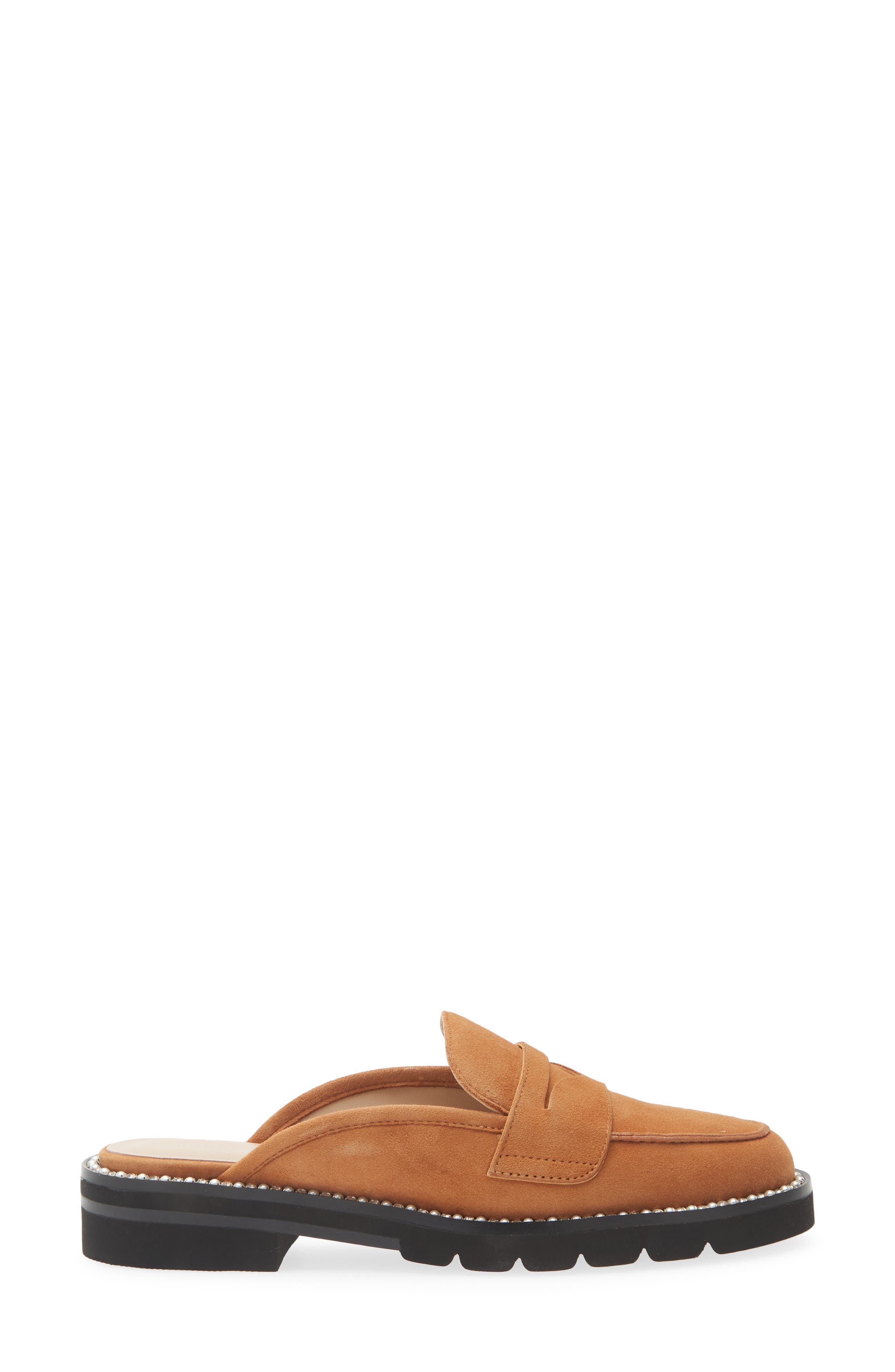 Stuart Weitzman Monty Mule, Alternate, color, Tan