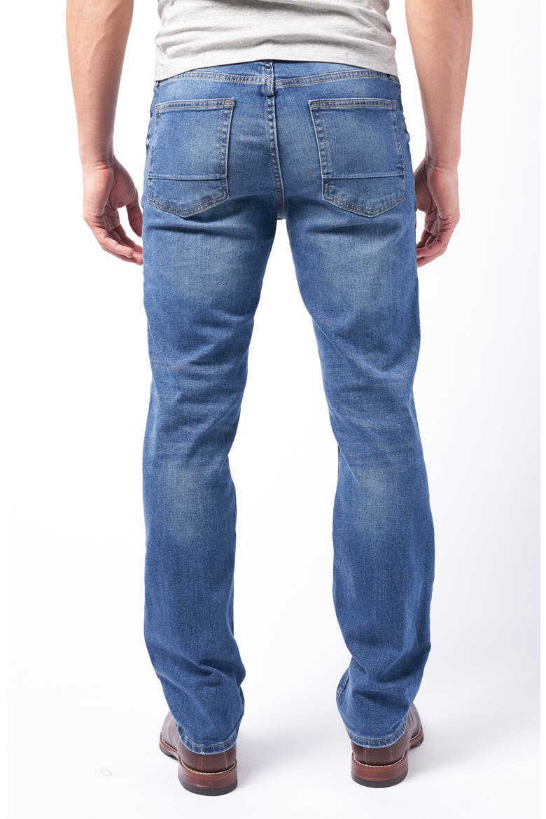 Bootcut Performance Stretch Jeans, Alternate, color, ASH