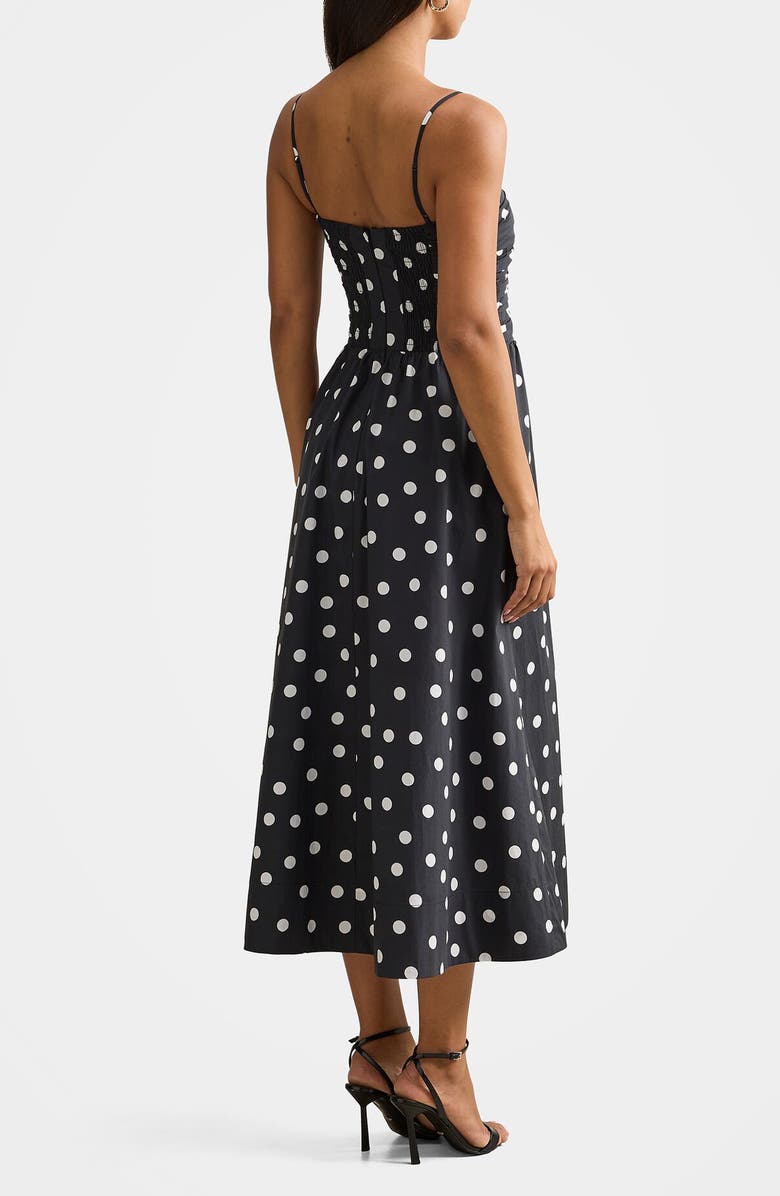 Ever New Eviana Polka Dot Sundress, Alternate, color, Polka Dot