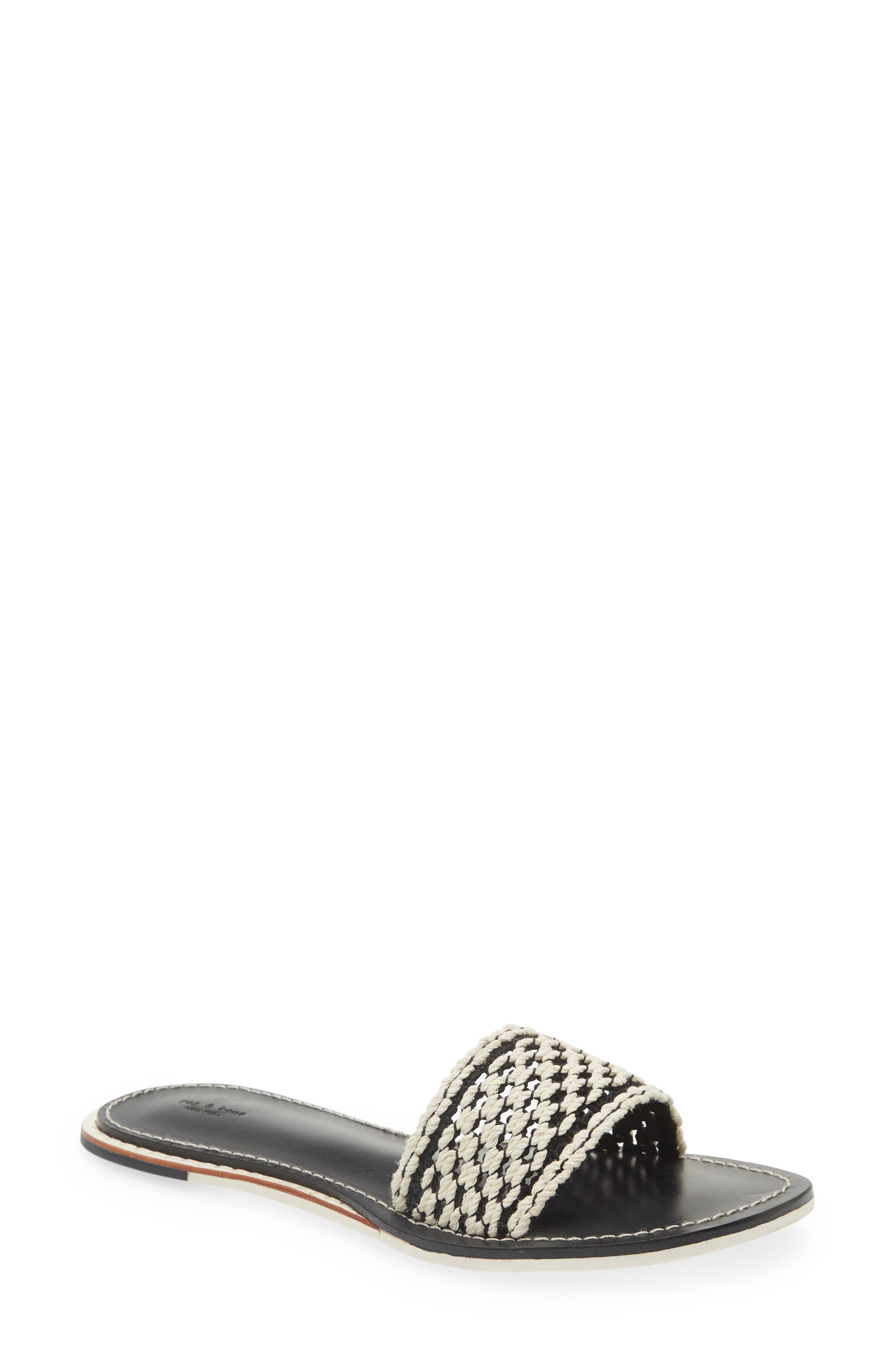 rag & bone Melrose Slide Sandal, Main, color, 