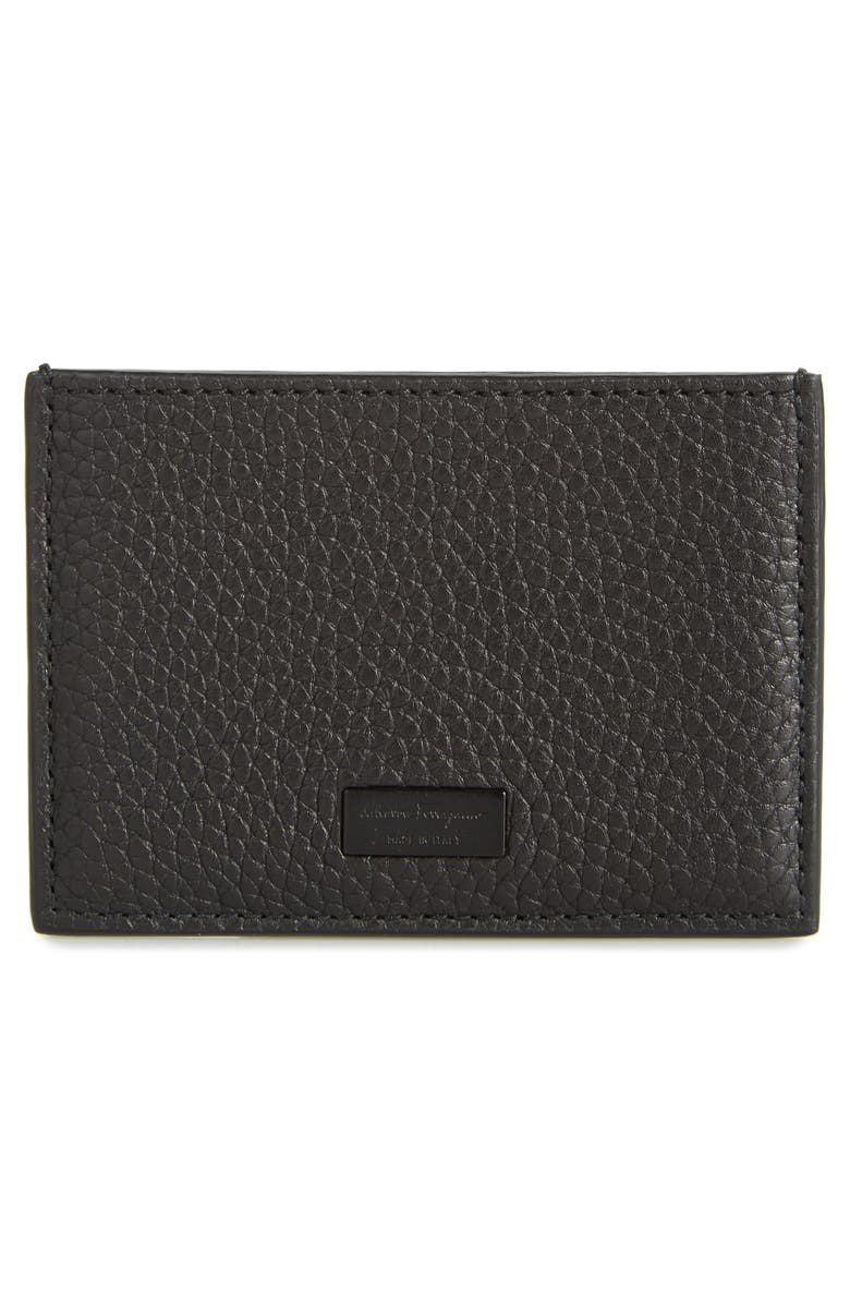 FERRAGAMO Salvatore Ferragamo New Firenze Leather Card Case, Alternate, color,