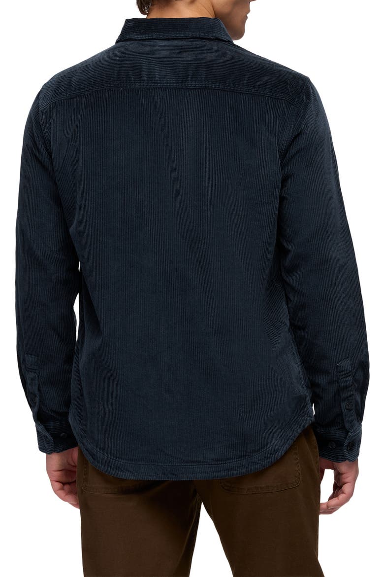 Ridgecrest Long Sleeve Organic Cotton Corduroy Shirt, Alternate, color, NAUTICAL