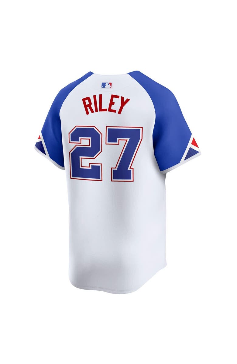 Nike Men's Nike Austin Riley White Atlanta Braves City Connect Limited Jersey, Alternate, color, 